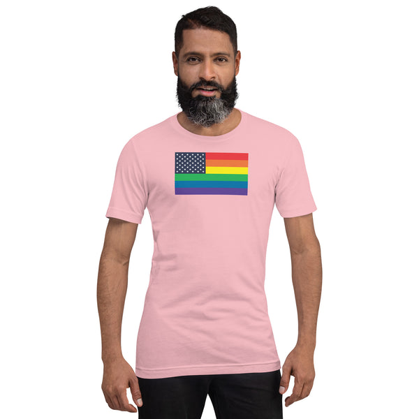 United States LGBT Pride Flag Unisex t-shirt