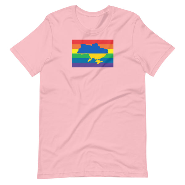 Ukraine LGBT Pride Flag Unisex t-shirt