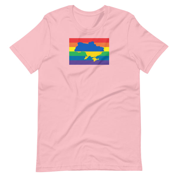 Ukraine LGBT Pride Flag Unisex t-shirt