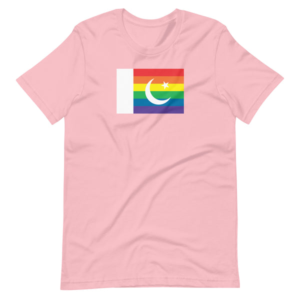 Pakistan LGBT Pride Flag Unisex t-shirt