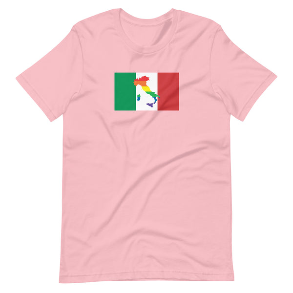 Italy LGBT Pride Flag Unisex t-shirt