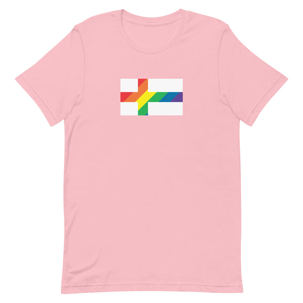 Finland LGBT Pride Flag Unisex t-shirt