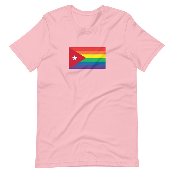 Cuba LGBT Pride Flag Unisex t-shirt