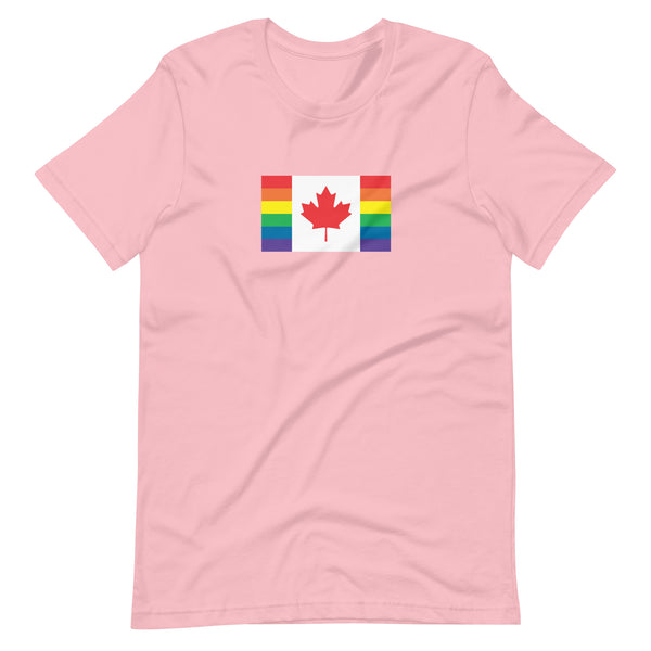 Canada LGBT Pride Flag Unisex T-Shirt