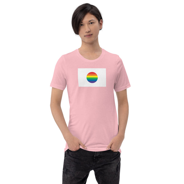 Japan LGBT Pride Flag Unisex t-shirt