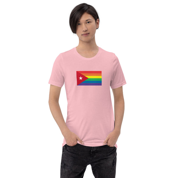Cuba LGBT Pride Flag Unisex t-shirt