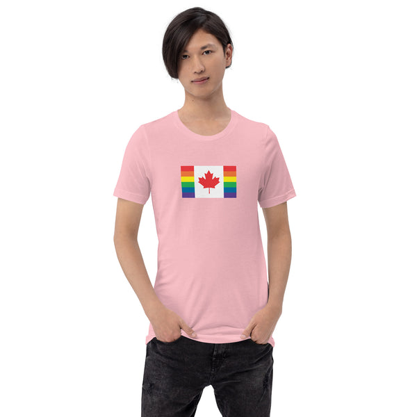 Canada LGBT Pride Flag Unisex T-Shirt