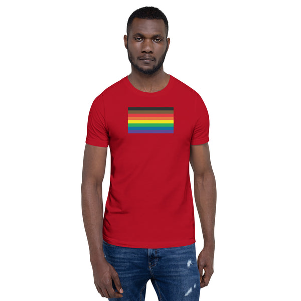 More color, More Pride Flag Unisex t-shirt