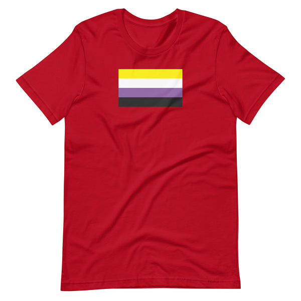 Non Binary Flag Unisex t-shirt