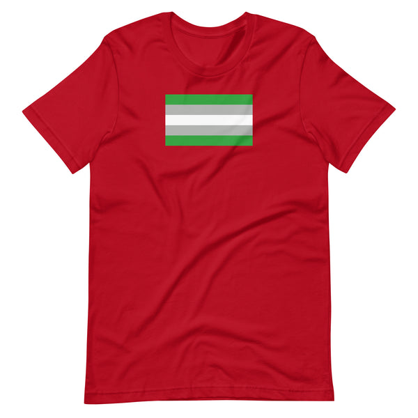 Gray romantic Flag Unisex t-shirt