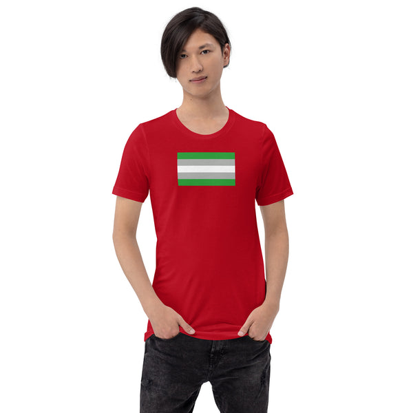 Gray romantic Flag Unisex t-shirt