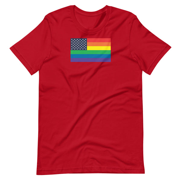 United States LGBT Pride Flag Unisex t-shirt