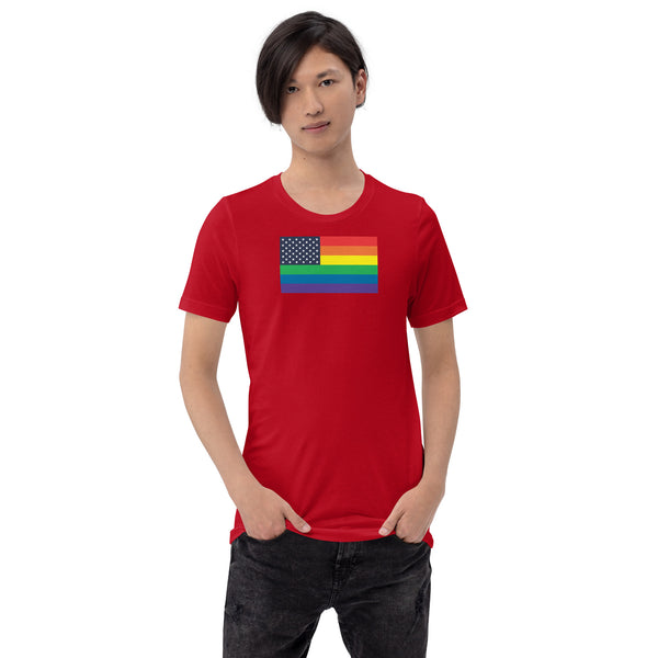 United States LGBT Pride Flag Unisex t-shirt