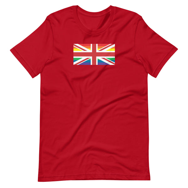 United Kingdom LGBT Pride Flag Unisex t-shirt
