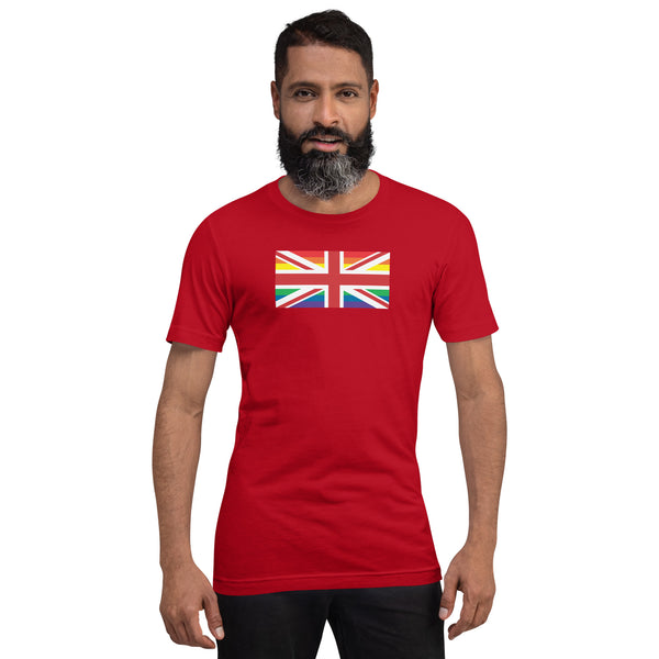 United Kingdom LGBT Pride Flag Unisex t-shirt