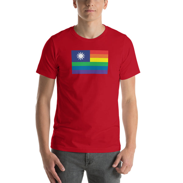 Taiwan LGBT Pride Flag Unisex t-shirt