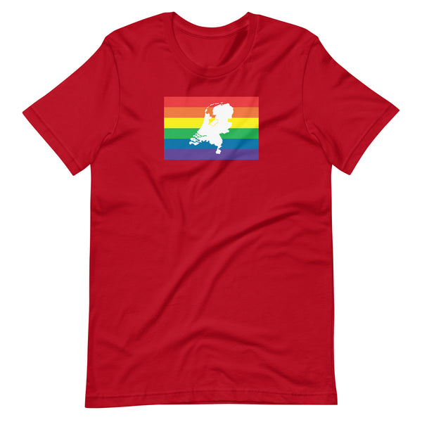 Netherlands LGBT Pride Flag Unisex t-shirt
