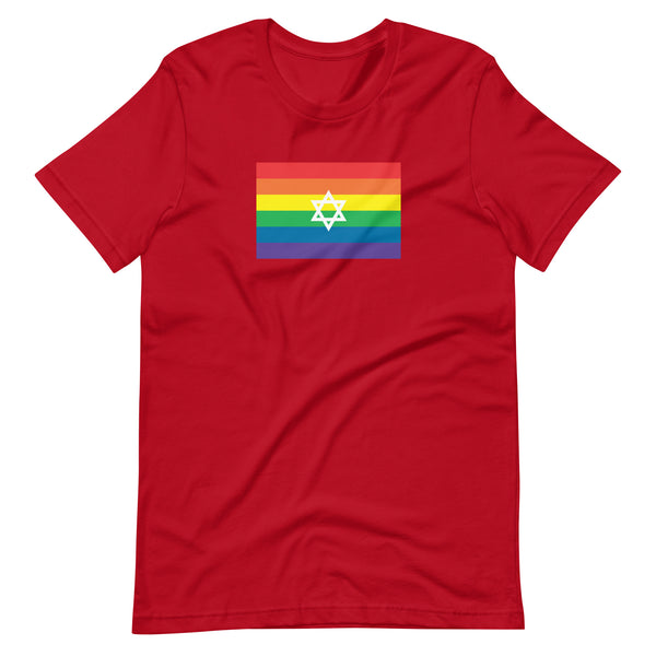Israel LGBT Pride Flag Unisex t-shirt