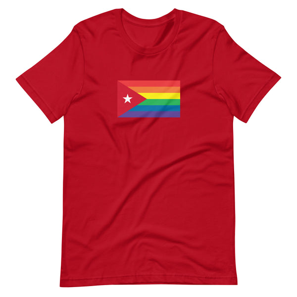 Cuba LGBT Pride Flag Unisex t-shirt