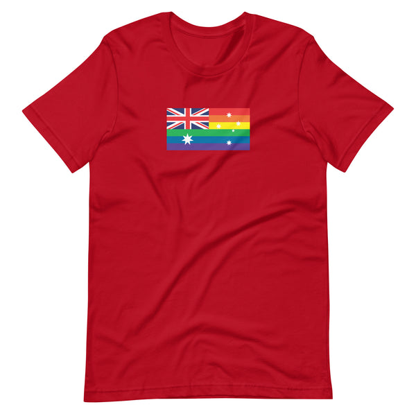 Australia LGBT Pride Flag Unisex t-shirt