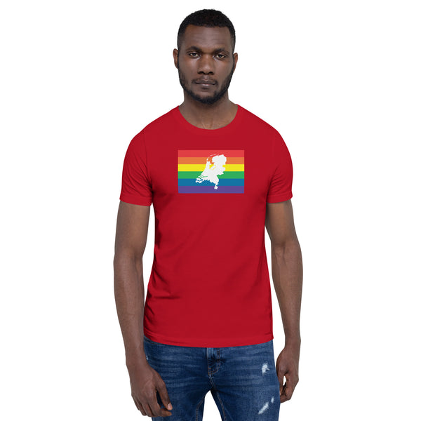 Netherlands LGBT Pride Flag Unisex t-shirt