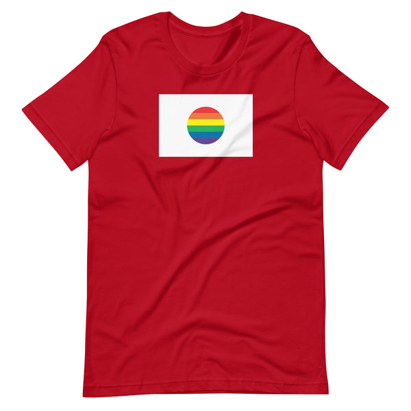 Japan LGBT Pride Flag Unisex t-shirt