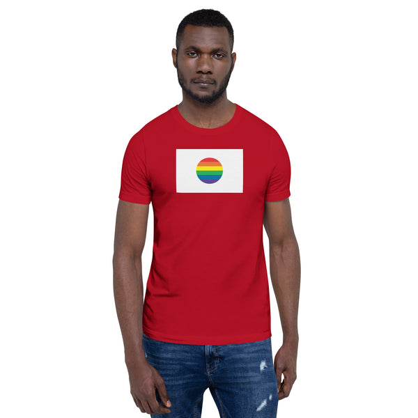 Japan LGBT Pride Flag Unisex t-shirt