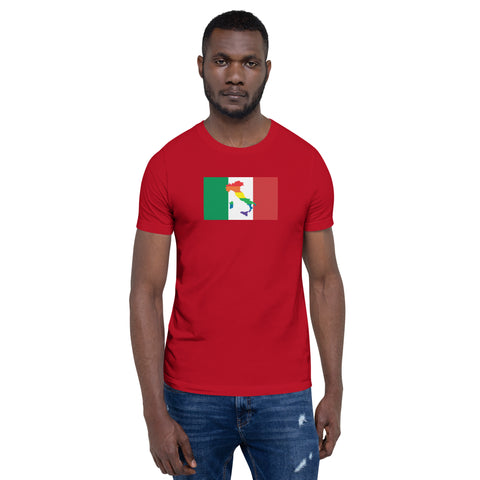 Italy LGBT Pride Flag Unisex t-shirt