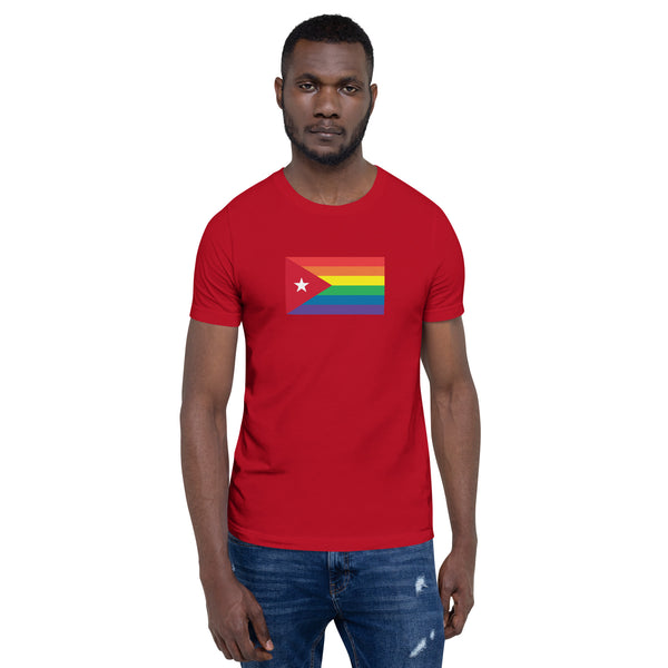 Cuba LGBT Pride Flag Unisex t-shirt
