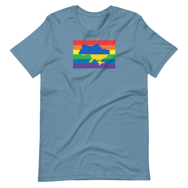 Ukraine LGBT Pride Flag Unisex t-shirt