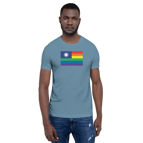 Taiwan LGBT Pride Flag Unisex t-shirt