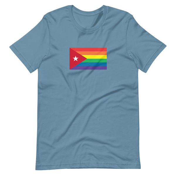 Cuba LGBT Pride Flag Unisex t-shirt