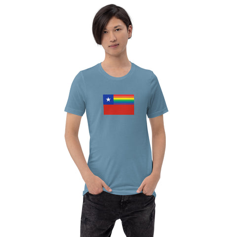 Chile LGBT Pride Flag Unisex t-shirt