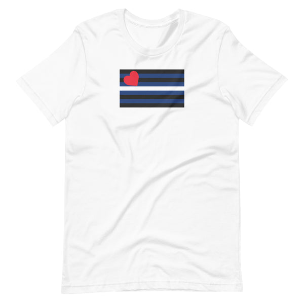 Leather Pride Flag Unisex T-Shirt | Sizes Up To 5XL