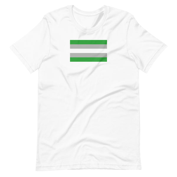 Gray romantic Flag Unisex t-shirt