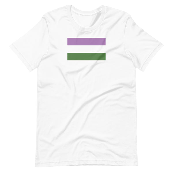 Genderqueer Flag Unisex t-shirt
