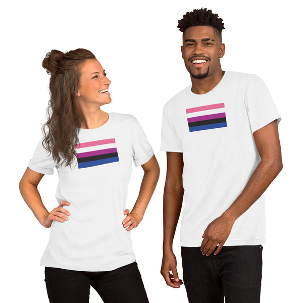 Genderfluid Flag Unisex t-shirt