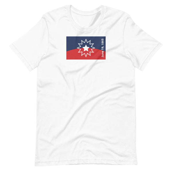 Juneteenth Flag Unisex t-shirt