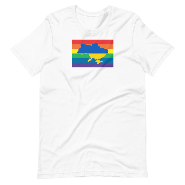 Ukraine LGBT Pride Flag Unisex t-shirt