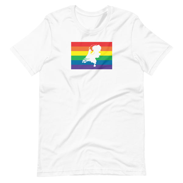 Netherlands LGBT Pride Flag Unisex t-shirt