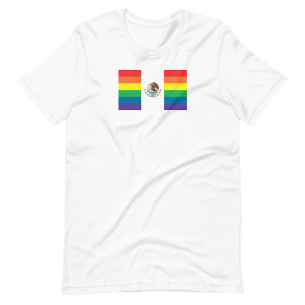 Mexico LGBT Pride Flag Unisex t-shirt