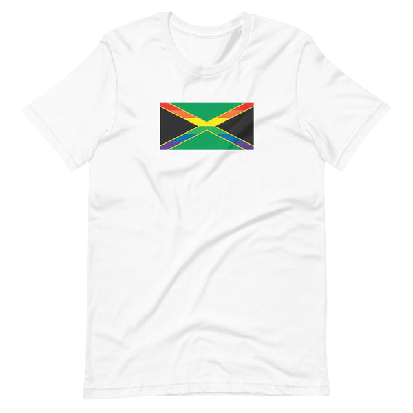 Jamaica LGBT Pride Flag Unisex t-shirt