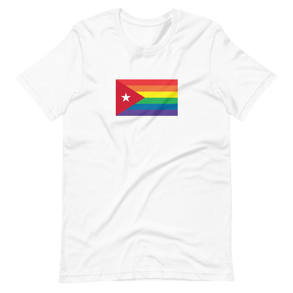Cuba LGBT Pride Flag Unisex t-shirt