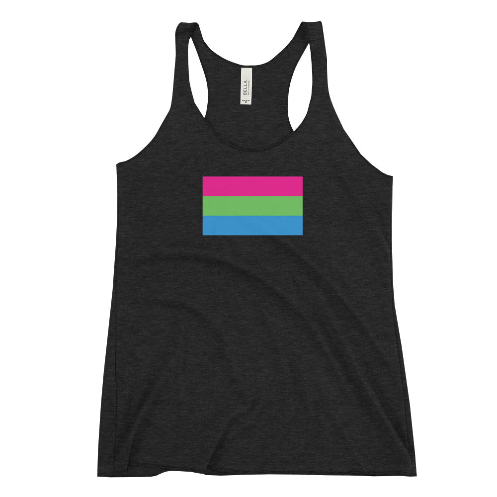 Polysexual Flag Women's Racerback Tank