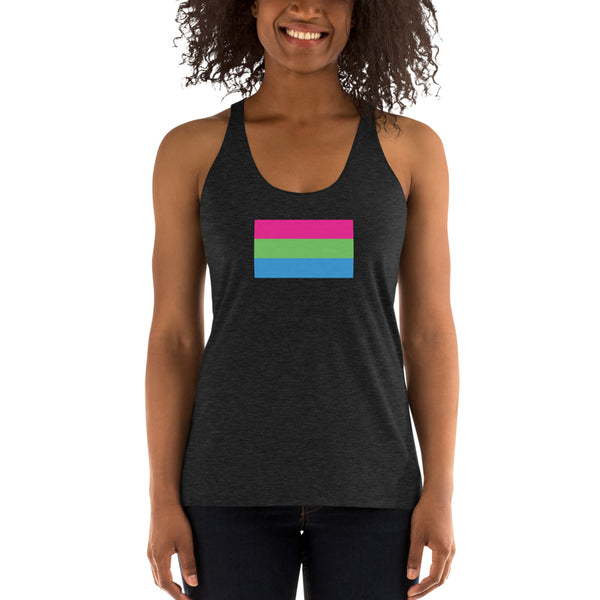 Polysexual Flag Women's Racerback Tank