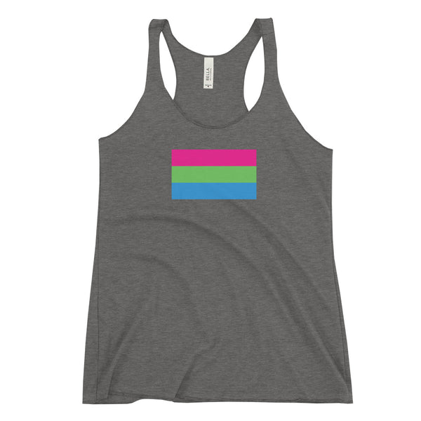 Polysexual Flag Women's Racerback Tank