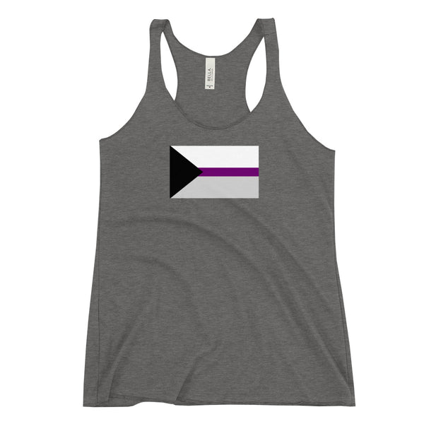 Demisexual Pride Flag Women's Racerback Tank