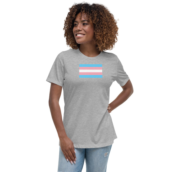 Trans Pride Flag Women's Relaxed T-Shirt