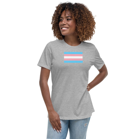 Trans Pride Flag Women's Relaxed T-Shirt