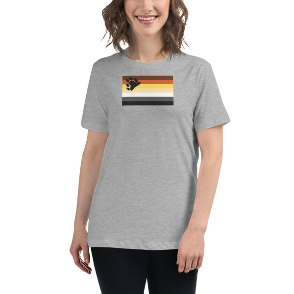 Bear Pride Flag Women's Relaxed Fit T-Shirt